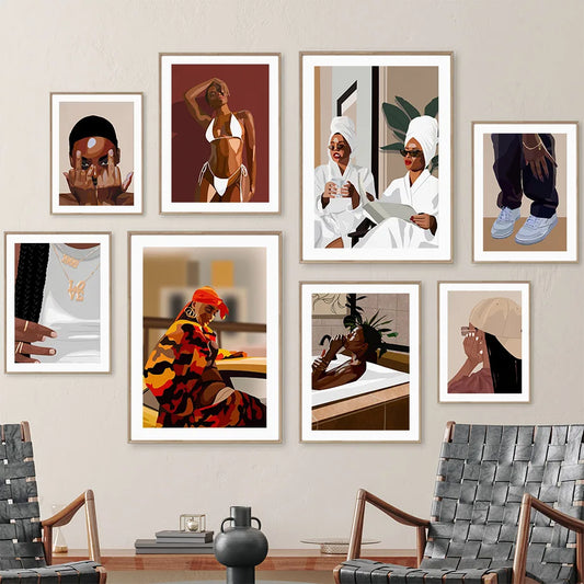 Urban Slay and Self Love Wall Art