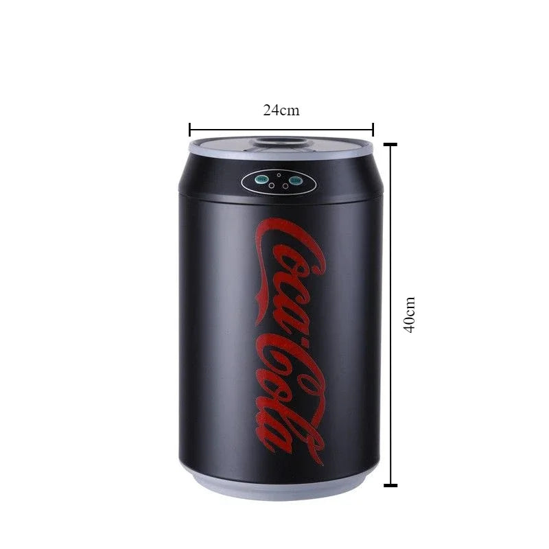 Cola Can Trash Bins