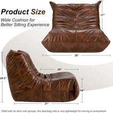 Load image into Gallery viewer, Leather Toga Floor Seats
