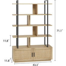 Cargar imagen en el visor de la galería, Cherry &amp; Cane Bookshelves
