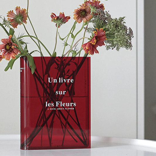 Lucid Bloom Book Vases