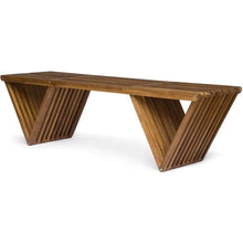 Load image into Gallery viewer, TeakWood Arc Bench
