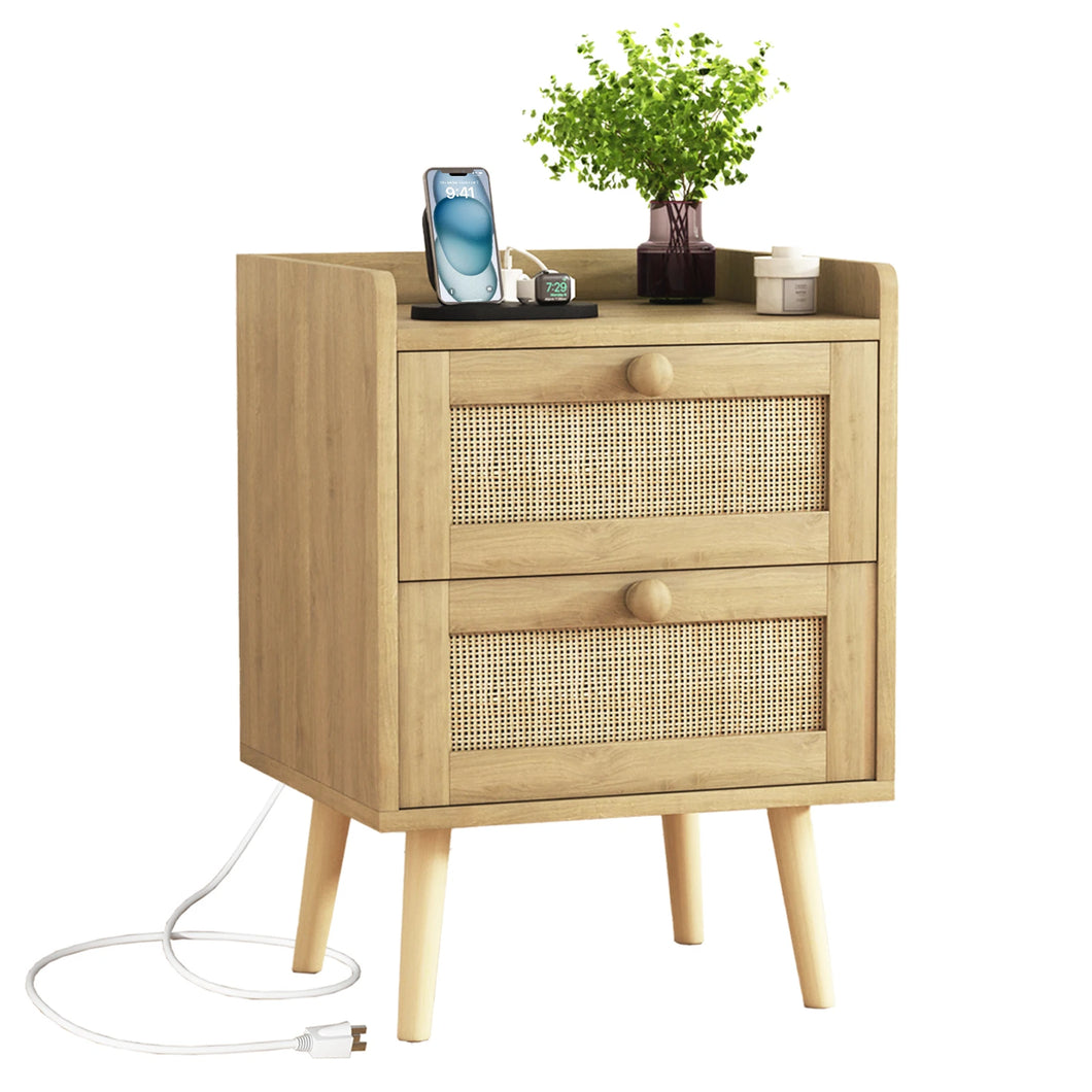 RattanPort Side Table