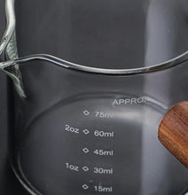 Load image into Gallery viewer, Espresso Measuring Glass Cup
