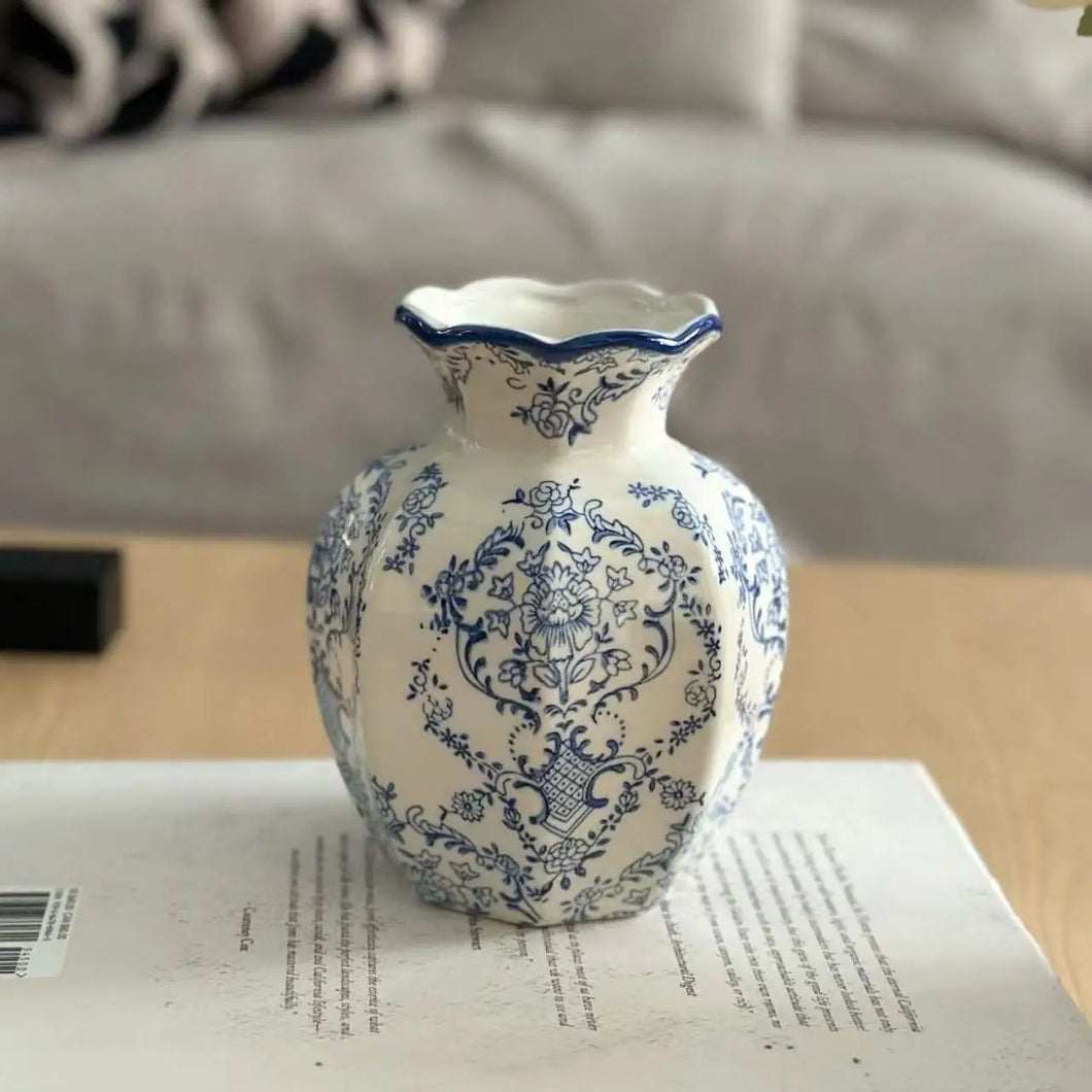 Azure Porcelain Vase