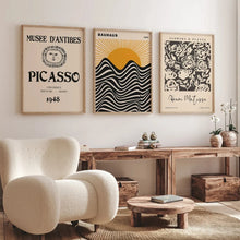 Cargar imagen en el visor de la galería, Mid-Century Bauhaus Wall Art
