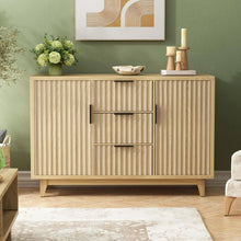 Load image into Gallery viewer, Fluted Harmony Sideboard Cabinet
