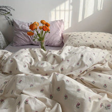 Load image into Gallery viewer, Lavender Blossom Duvet Set
