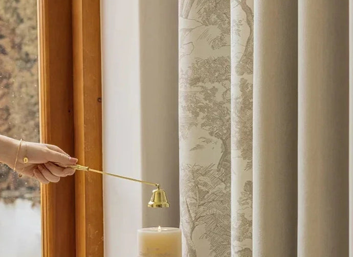 Velisse Layered Chenille Curtains