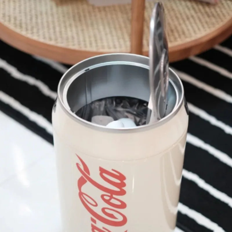 Cola Can Trash Bins