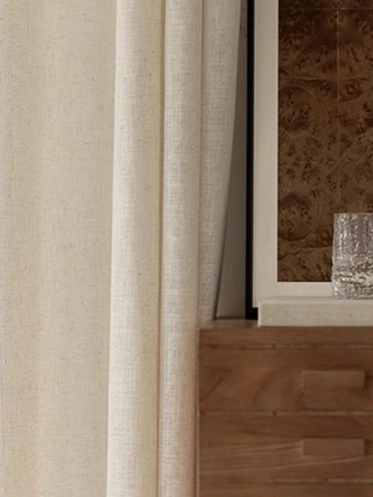 SilkSoft Linen Sheer Curtains