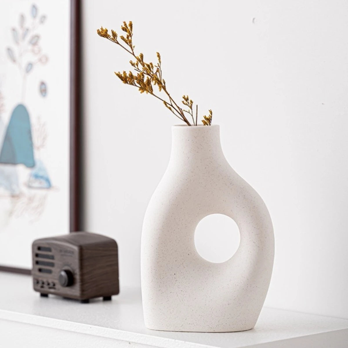 TrioScape Ceramic Vase Set