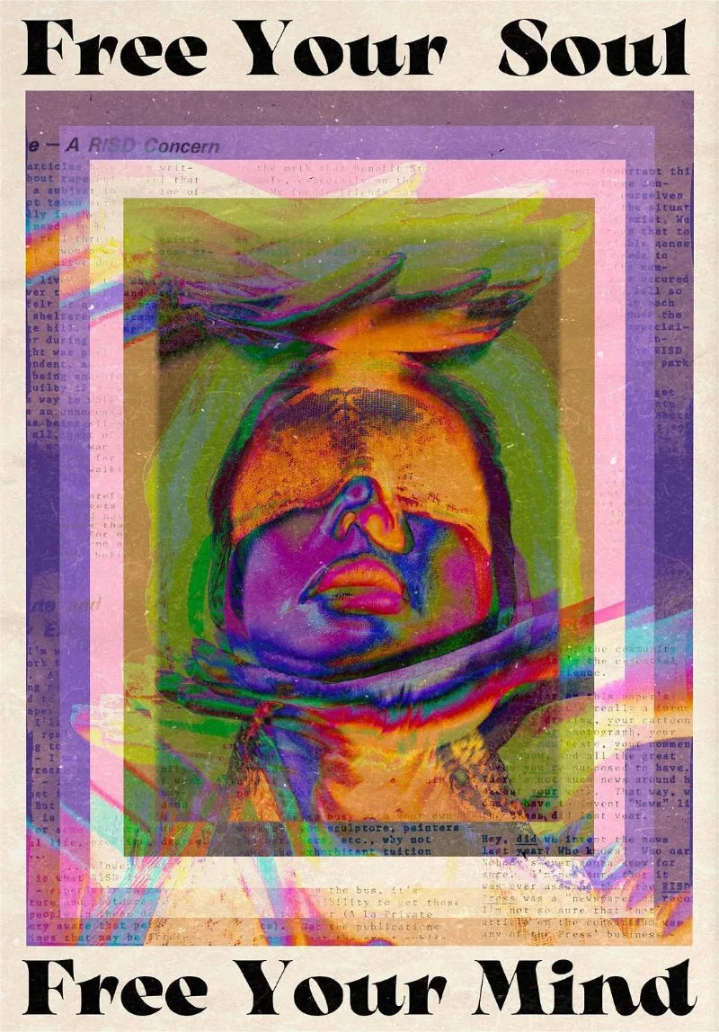 Vintage Eclectic Wall Art