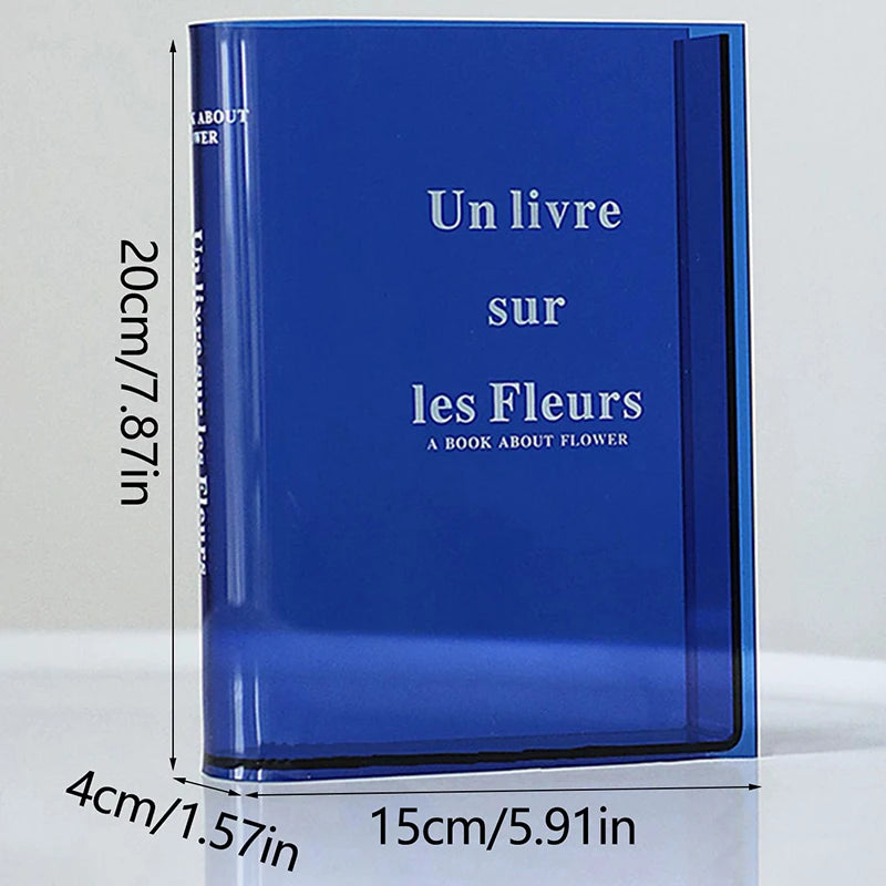Lucid Bloom Book Vases