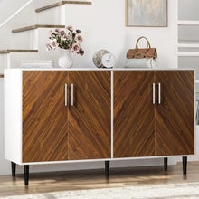 Load image into Gallery viewer, Alda Walnut Sideboard Cabinet
