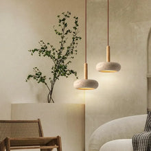 Load image into Gallery viewer, Minimal Stone Light Pendant
