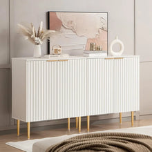 Load image into Gallery viewer, Modern Groove Sideboard Cabinets
