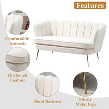Load image into Gallery viewer, Velvet Petal Sofas
