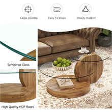 Load image into Gallery viewer, Harmony Fusion Round Coffee Tables

