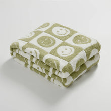 Load image into Gallery viewer, HappySquares Throw Blankets
