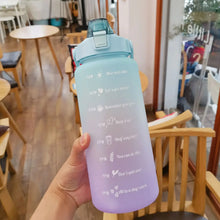 Load image into Gallery viewer, Gradient Aqua Motivate Tumblers
