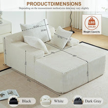 Load image into Gallery viewer, NestEase Corduroy Lounge Chair
