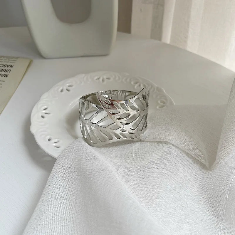 MetalLeaf Curtain Tiebacks