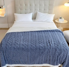 Load image into Gallery viewer, Fleece Weighted Blankets
