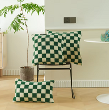 Load image into Gallery viewer, Checkered Throw Pillows
