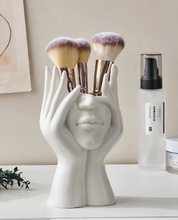 Load image into Gallery viewer, Quirky Half-Face Vase
