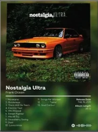 Nostalgia Frank Ocean's Wall Art