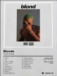 Nostalgia Frank Ocean's Wall Art
