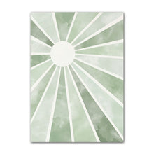 Load image into Gallery viewer, Sage Outdoor Sunrise Wall Art
