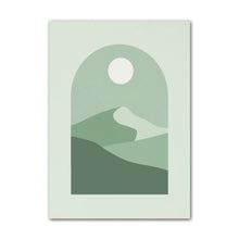 Load image into Gallery viewer, Sage Outdoor Sunrise Wall Art
