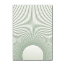 Load image into Gallery viewer, Sage Outdoor Sunrise Wall Art
