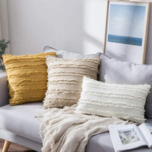 Load image into Gallery viewer, Fiona's striped throw pillows
