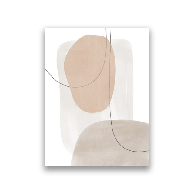 Neutral Abstract Wall Art