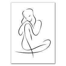 Load image into Gallery viewer, Stillness Silhouette Wall Art

