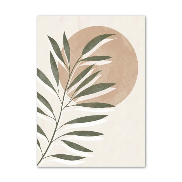 Sunlit Greenery Wall Art