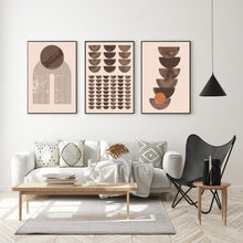 Load image into Gallery viewer, لوحة جدارية من الكثبان الرملية المضاءة بضوء القمر
