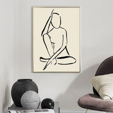 Load image into Gallery viewer, Wheat and Ivory Silhouette Wall Art
