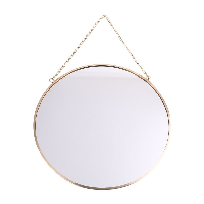 Opulent Round Mirror