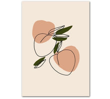 Load image into Gallery viewer, Peachy Silhouette Wall Art
