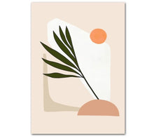 Load image into Gallery viewer, Peachy Silhouette Wall Art
