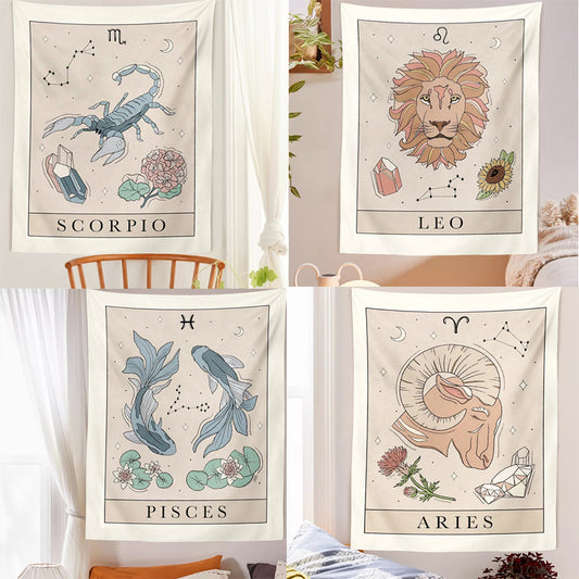 Twelve Constellations Tapestries